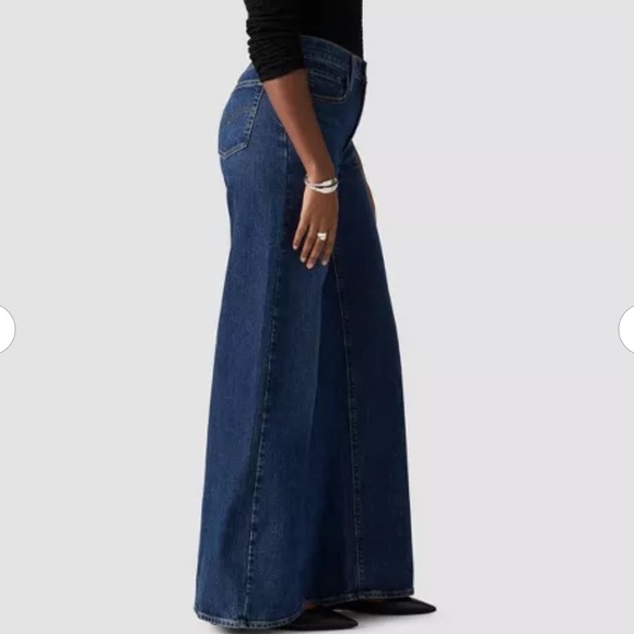 New Levi's® Women's 728 High-Rise Wide Leg Jeans - Woodstock Size 27 - Picture 4 of 11
